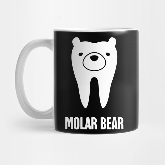 Molar Bear | Cute Dentist Orthodontist Graphic by MeatMan